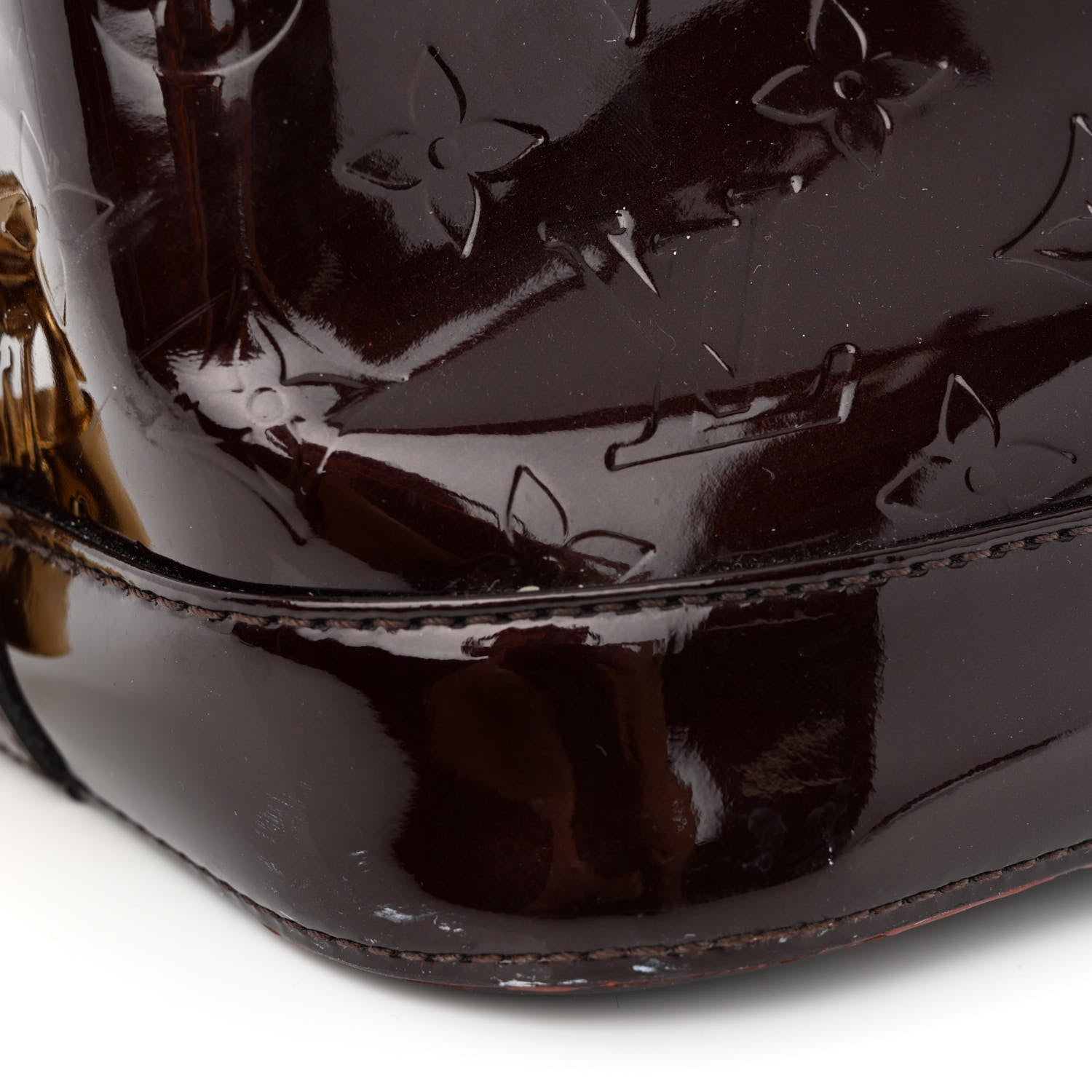 Louis Vuitton Vernis Alma GM Amarante 12 of 14