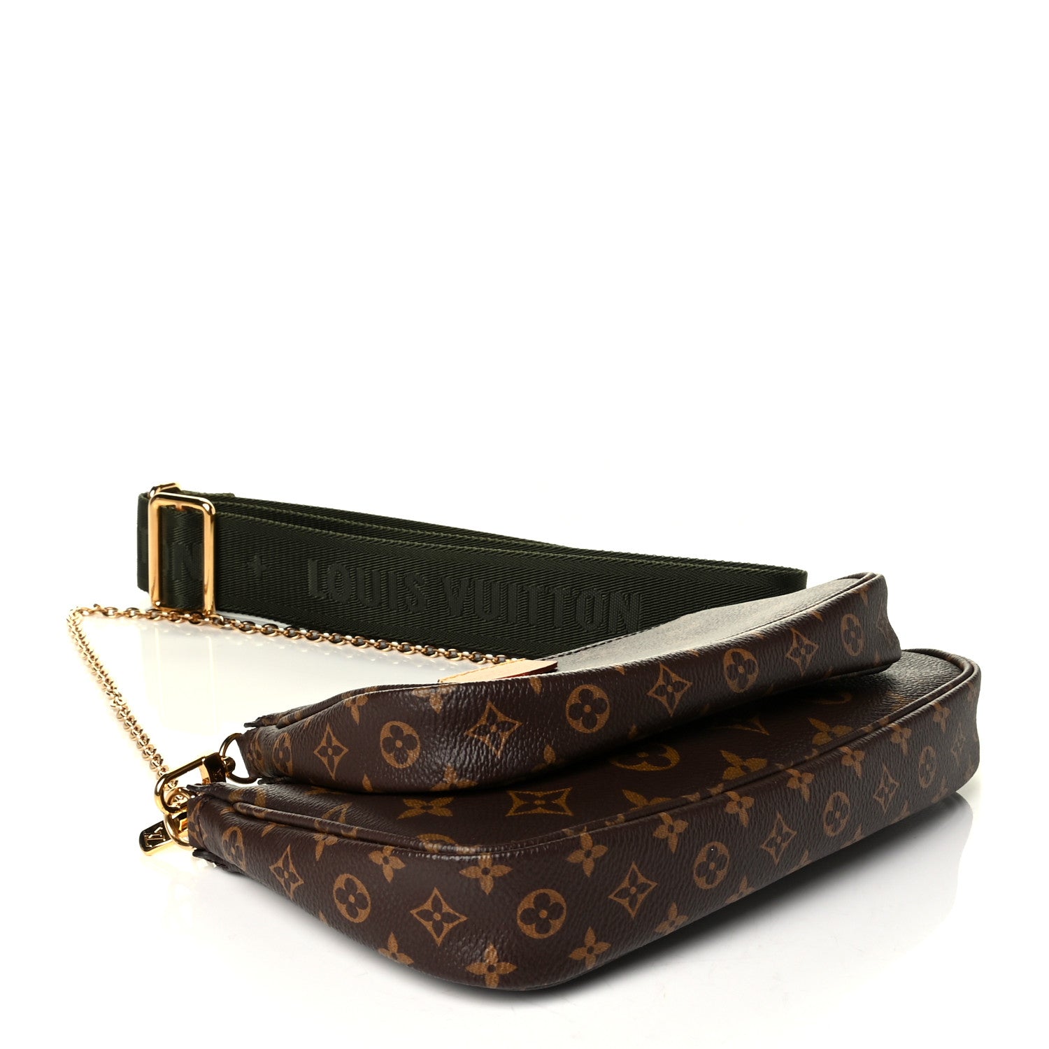 Louis Vuitton Monogram Multi Pochette Accessories Kaki 4 of 7