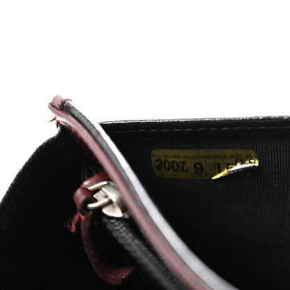 Chanel Calfskin Diamond Stitched Flap Wallet Black 9 of 15