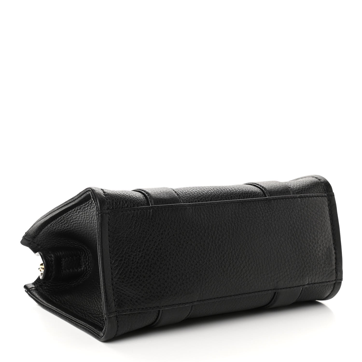 Marc Jacobs Grained Calfskin Small The Tote Bag Black 4 of 11