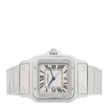 Cartier Stainless Steel 29mm Santos De Cartier Galbee Quartz Watch 2 of 4