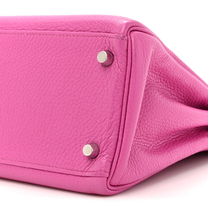 Hermes Taurillon Clemence Kelly Retourne 28 Magnolia 9 of 14