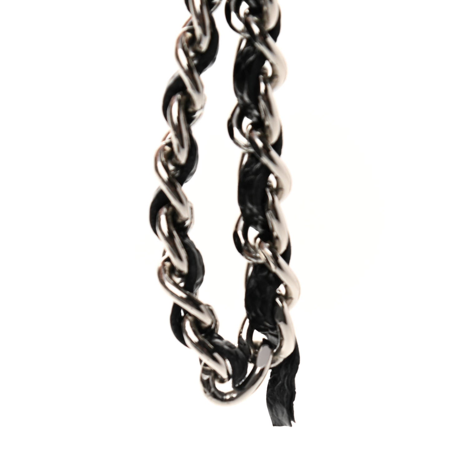 Chanel Caviar Half Moon Wallet On Chain WOC Black 12 of 12