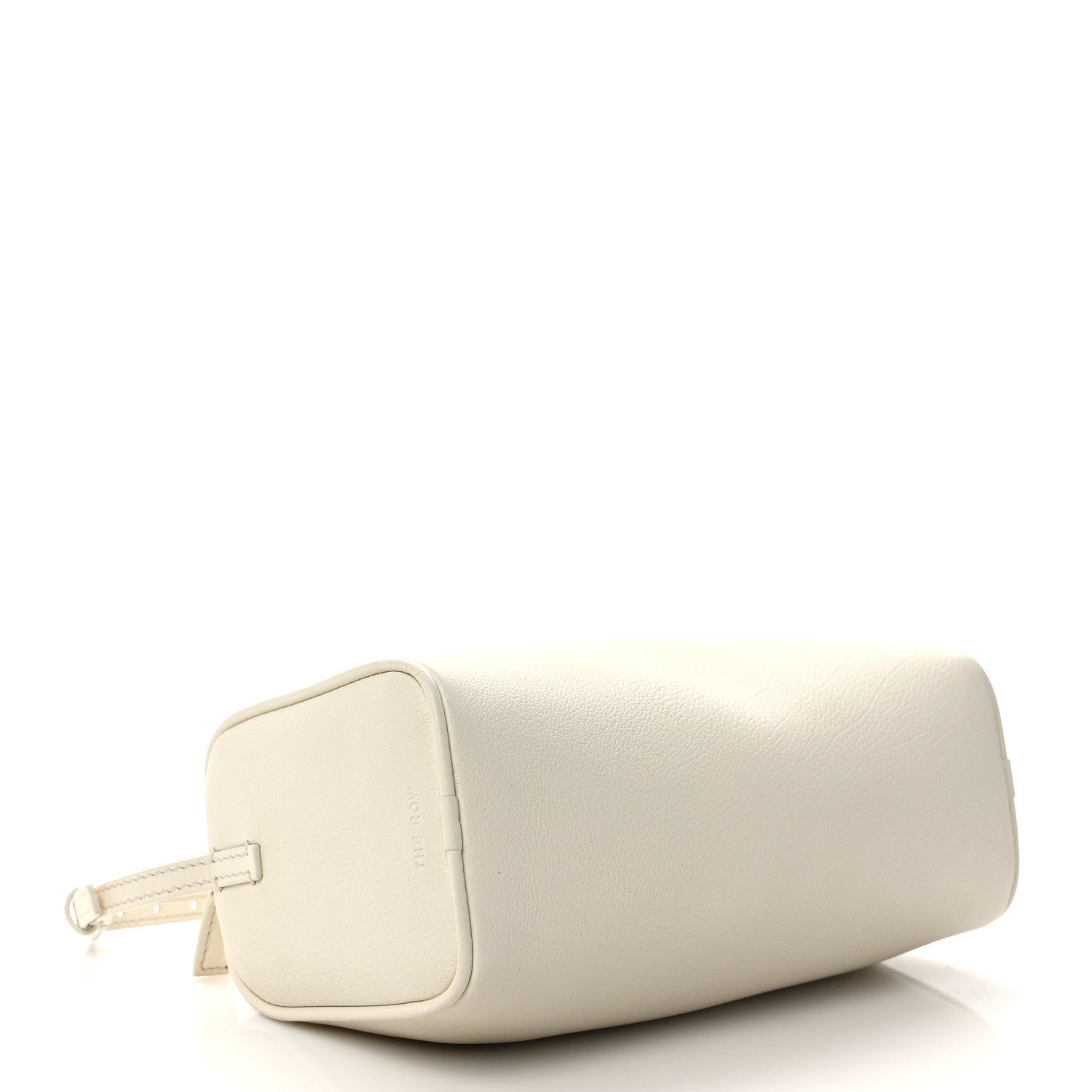 The Row Grained Calfskin 90's Bag Ivory 4 of 12