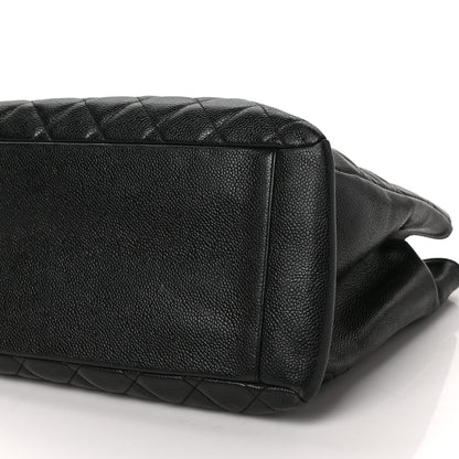 Chanel Caviar Quilted Grand Shopping Tote GST Black 9 of 9