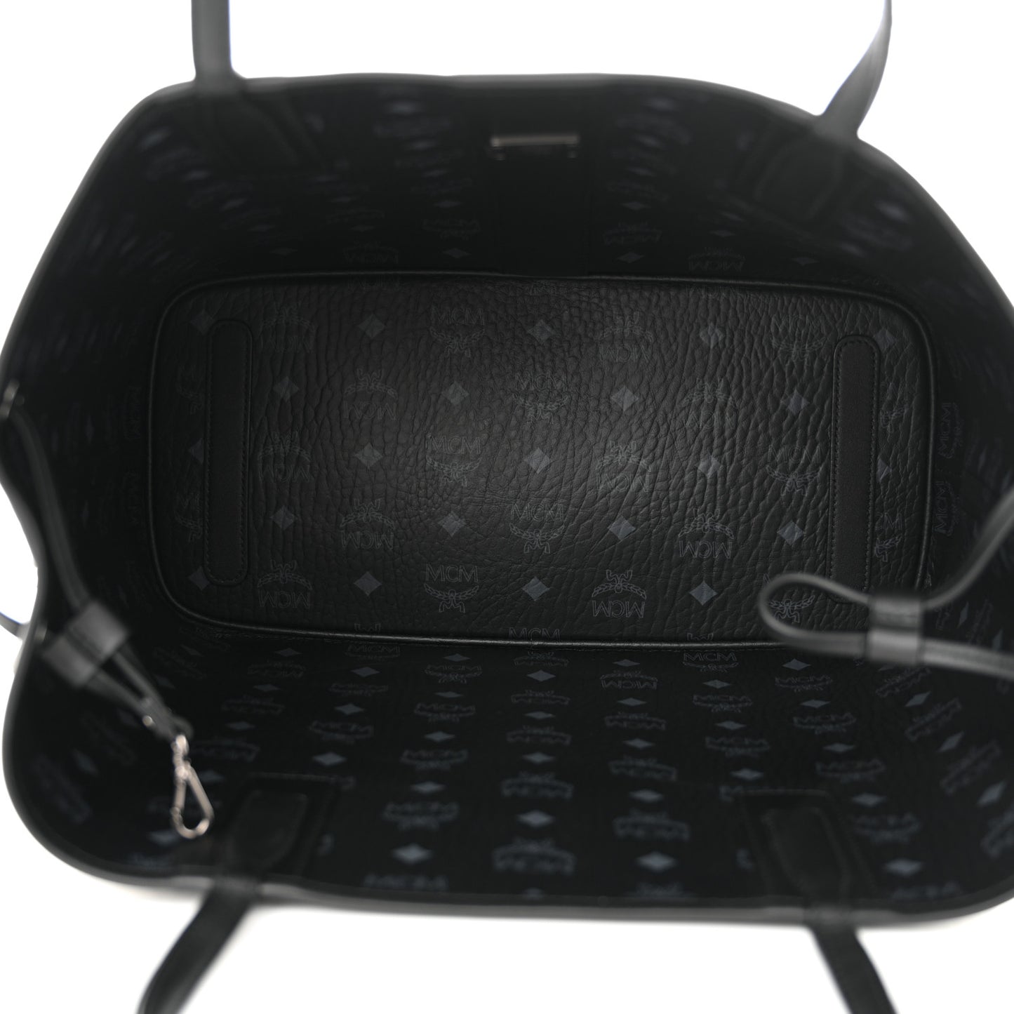 Visetos Medium Liz Reversible Shopper Tote Black