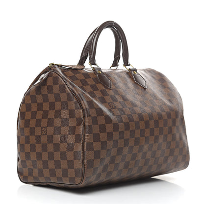 Louis Vuitton Damier Ebene Speedy 35 3 of 19