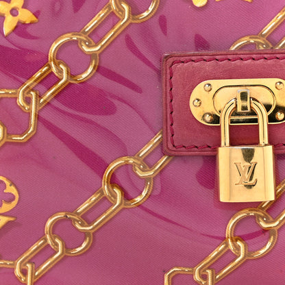 Louis Vuitton Monogram Charms Pochette Accessories Bag Fuchsia 7 of 18