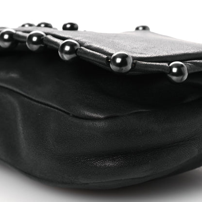 Chanel Lambskin Pearl Obsession Flap Black 10 of 14