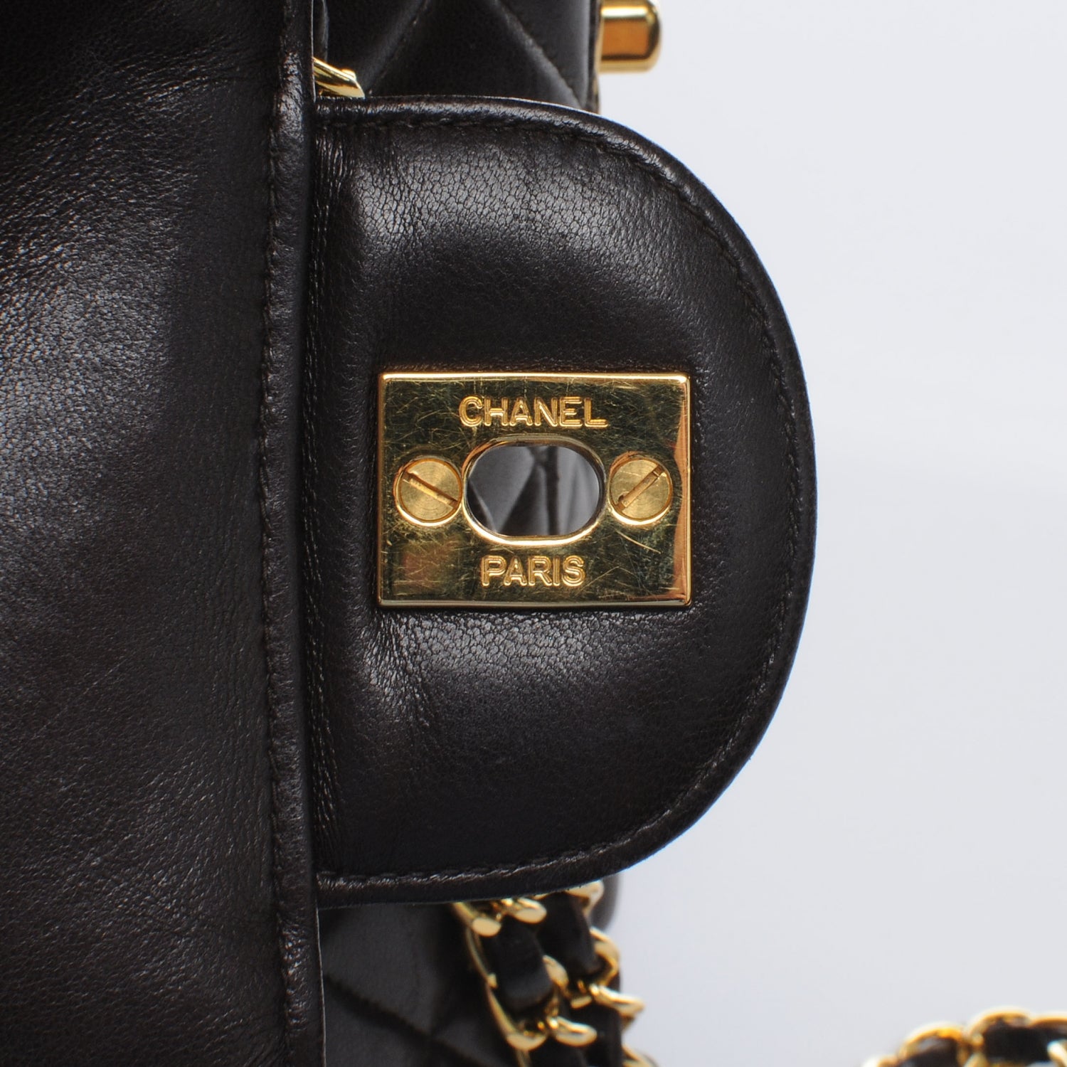 Chanel Lambskin Double Sided Medium Flap Brown 5 of 8
