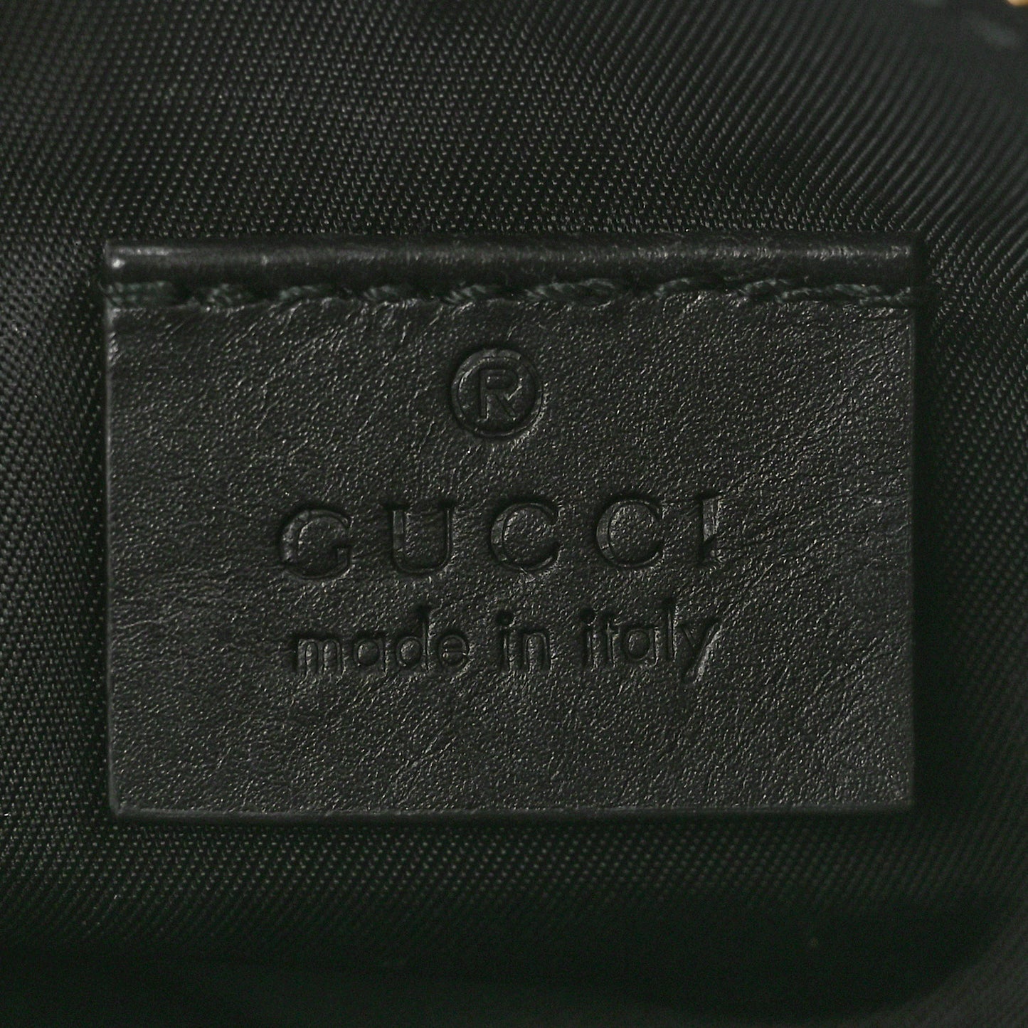 GG Supreme Monogram Mini Chain Bag Beige Black