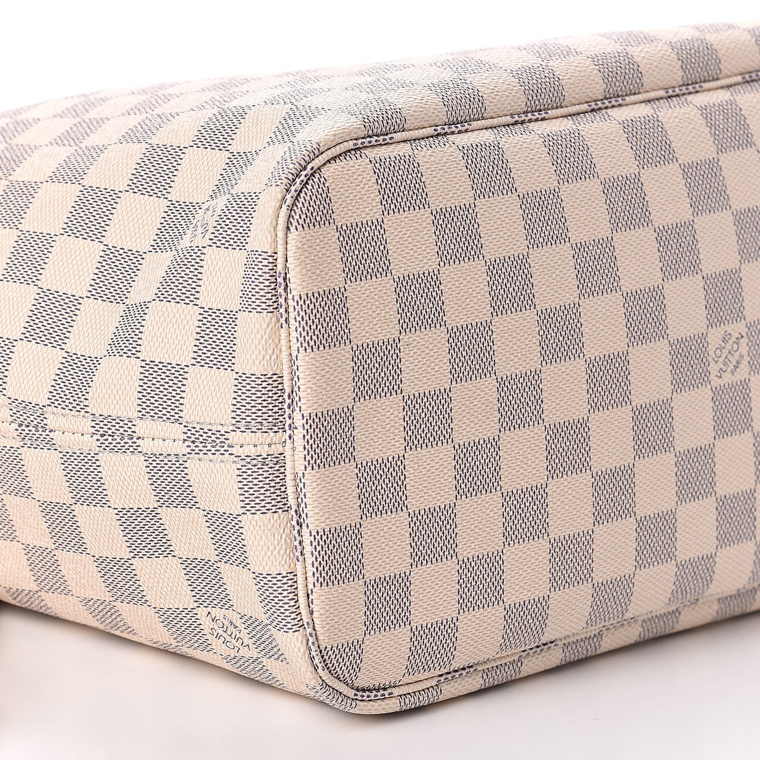 Louis Vuitton Damier Azur Neo Neverfull MM Rose Ballerine 9 of 11
