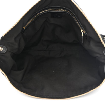 Gucci Monogram Pelham Studded Shoulder Bag Black 5 of 10