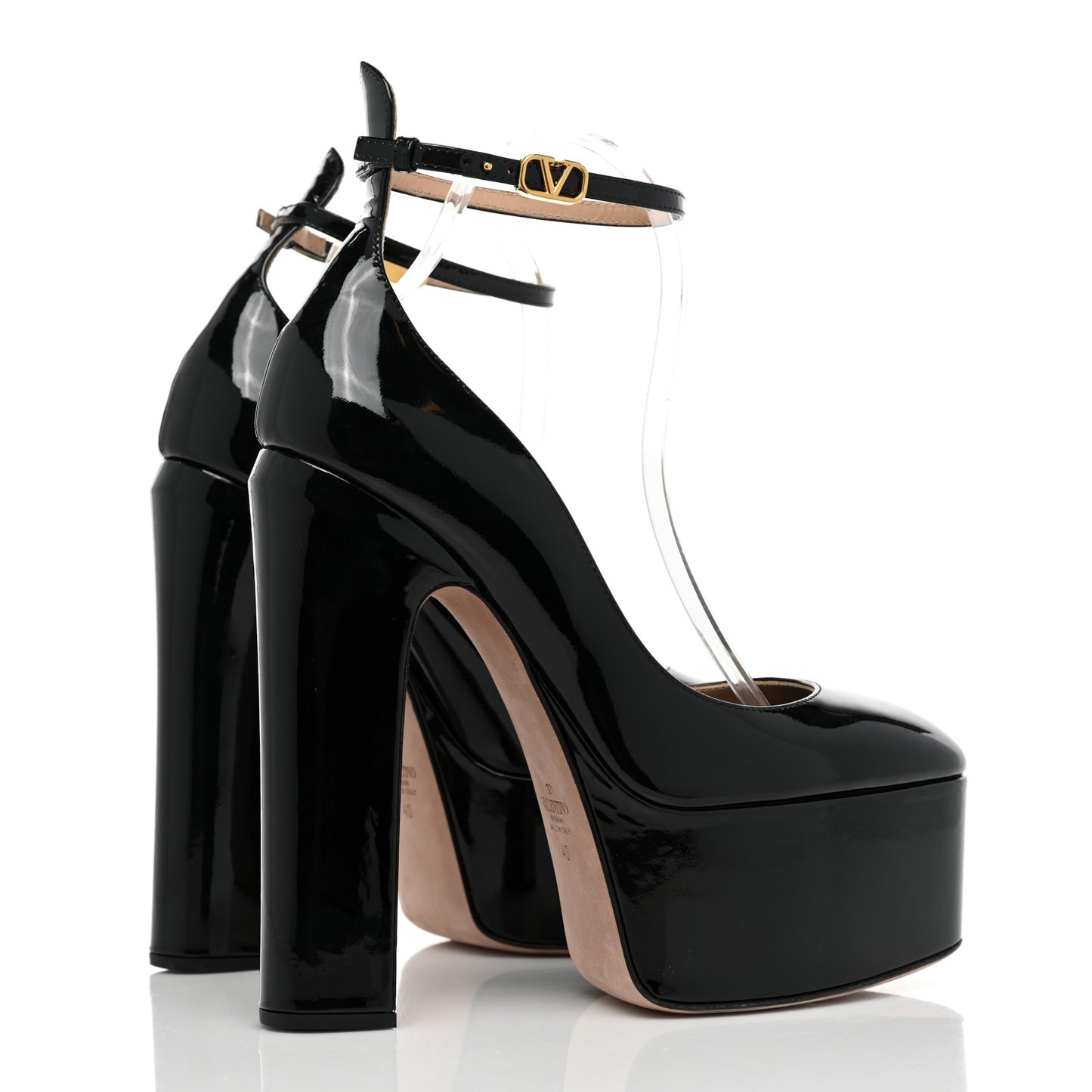 Patent Tan-Go 55/155mm Platform Pumps 40 Black