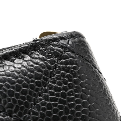 Chanel Caviar Quilted Zip Coin Purse Black 8 of 8