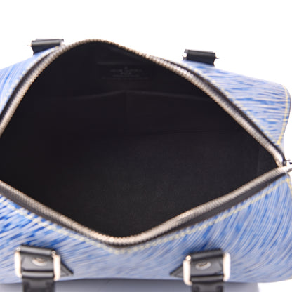 Louis Vuitton Epi Speedy Bandouliere 25 Denim Light 4 of 8