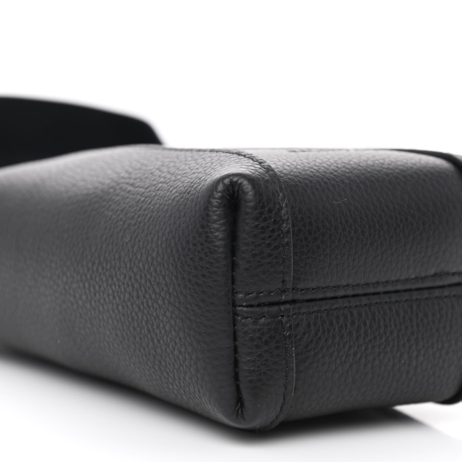 Balenciaga Calfskin Hourglass Phone Holder Bag Black 8 of 9