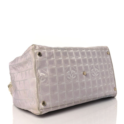 Chanel Nylon Travel Shoulder Bag Pink 4 of 15