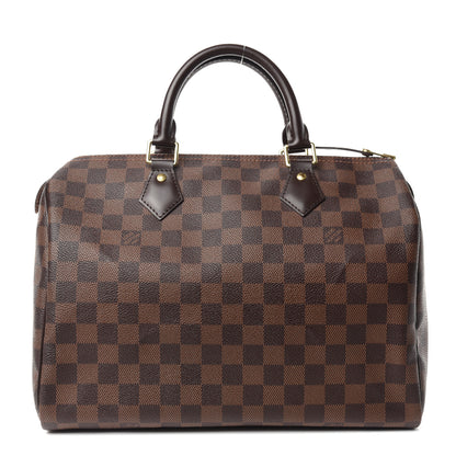 Louis Vuitton Damier Ebene Speedy 30 1 of 8
