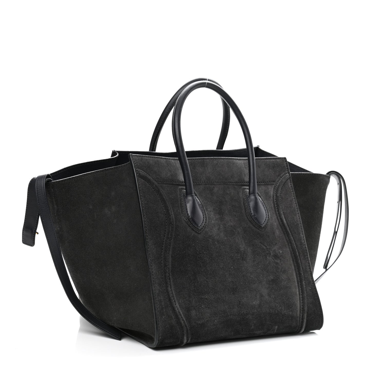 Suede Medium Phantom Luggage Anthracite