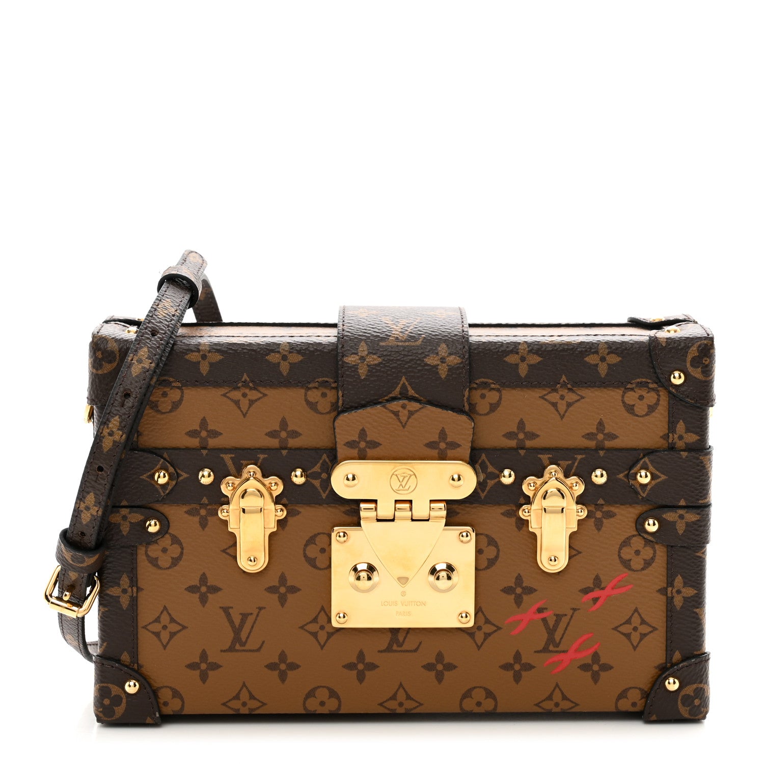 Louis Vuitton Reverse Monogram Petite Malle 1 of 10