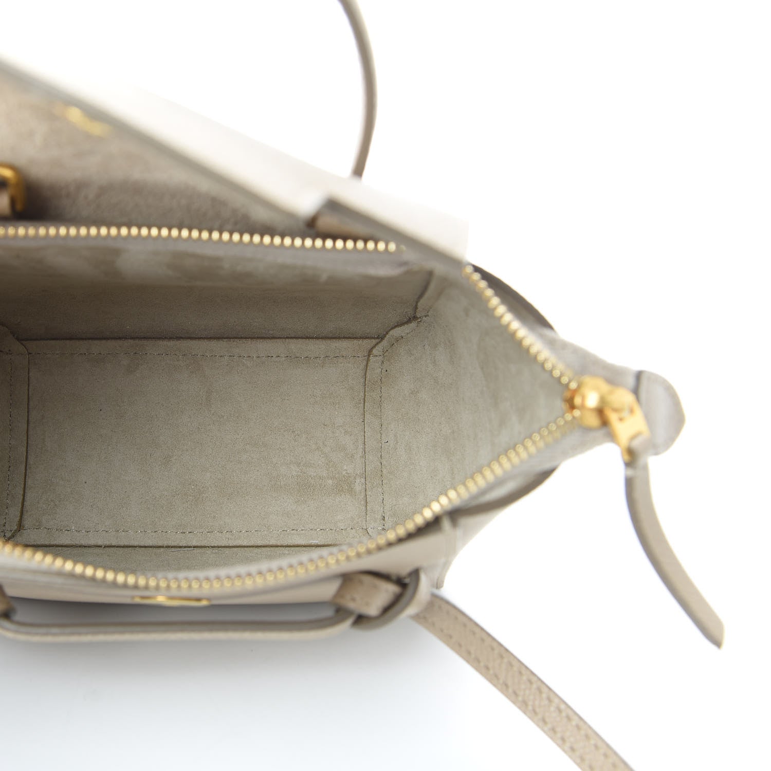 Celine Grained Calfskin Pico Belt Bag Light Taupe 5 of 13