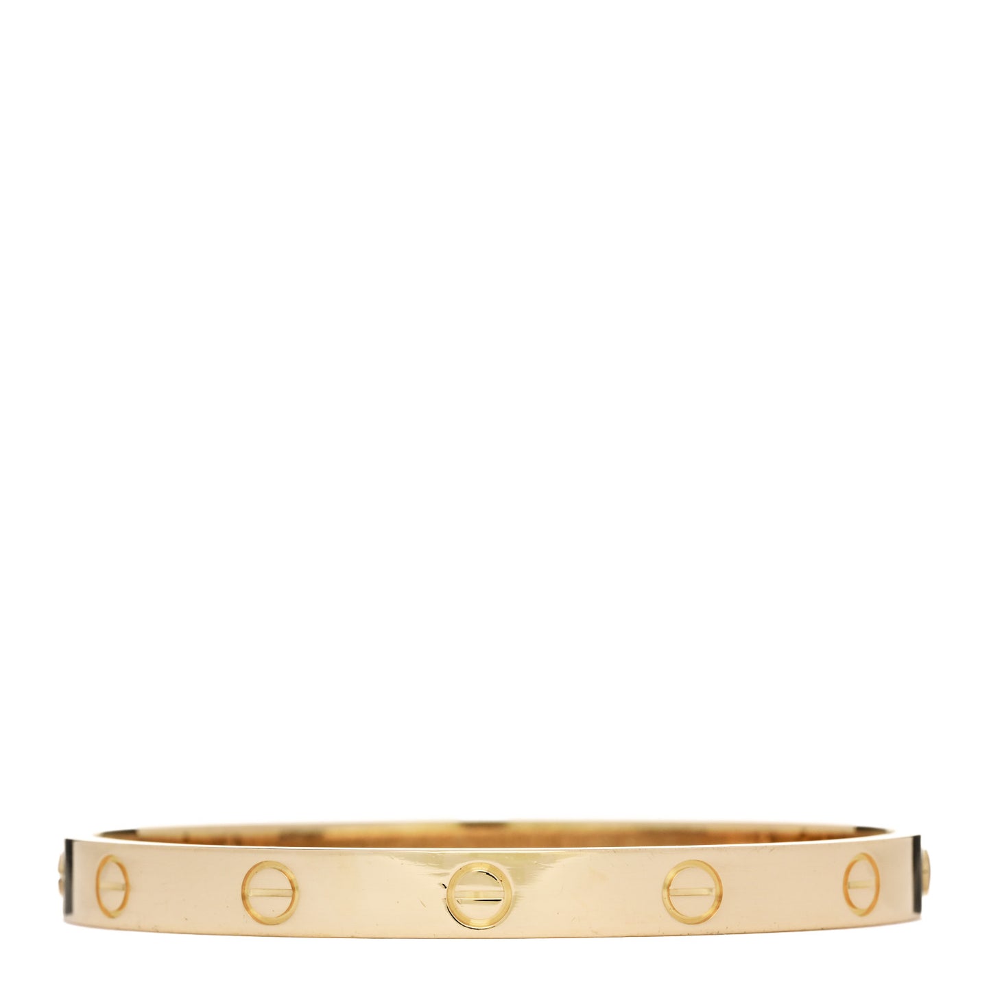 18K Yellow Gold LOVE Bracelet 17