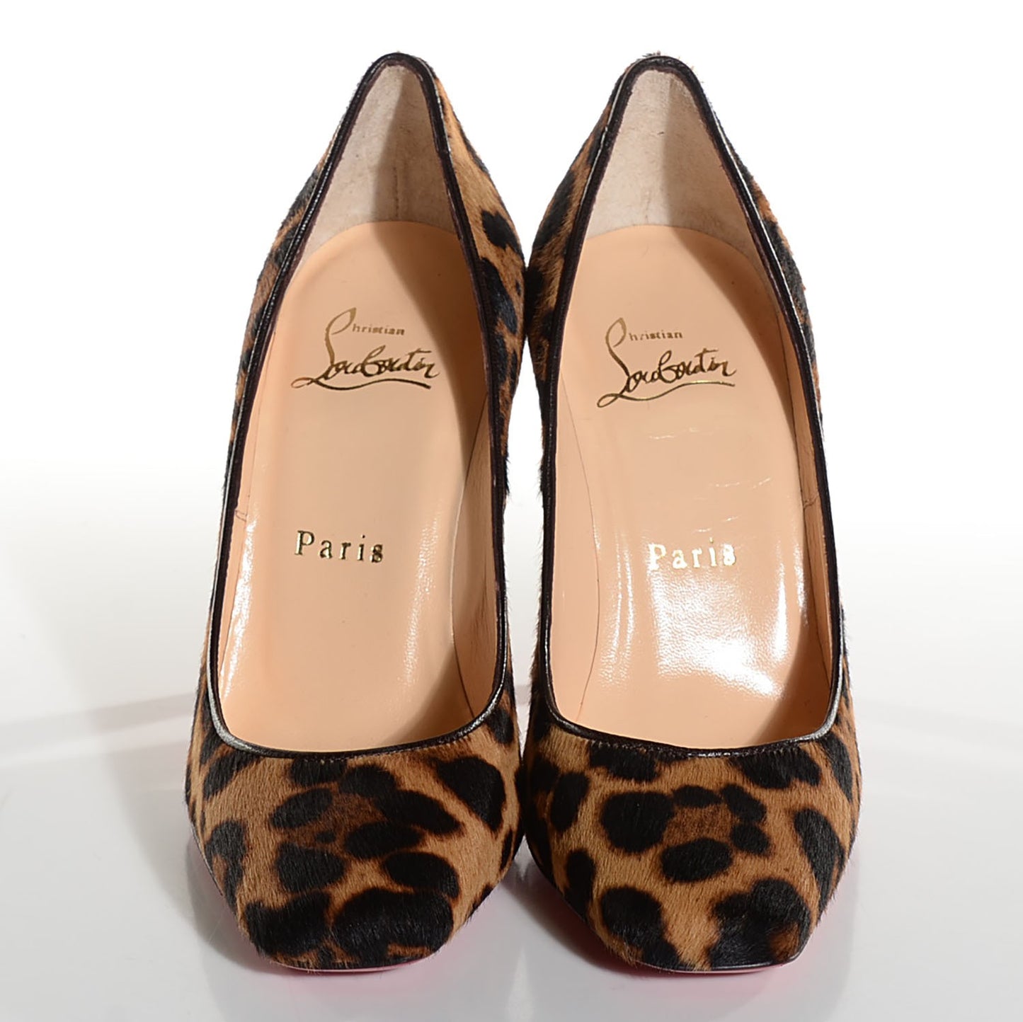 Calf Hair Leopard Particule 100 Pumps 35