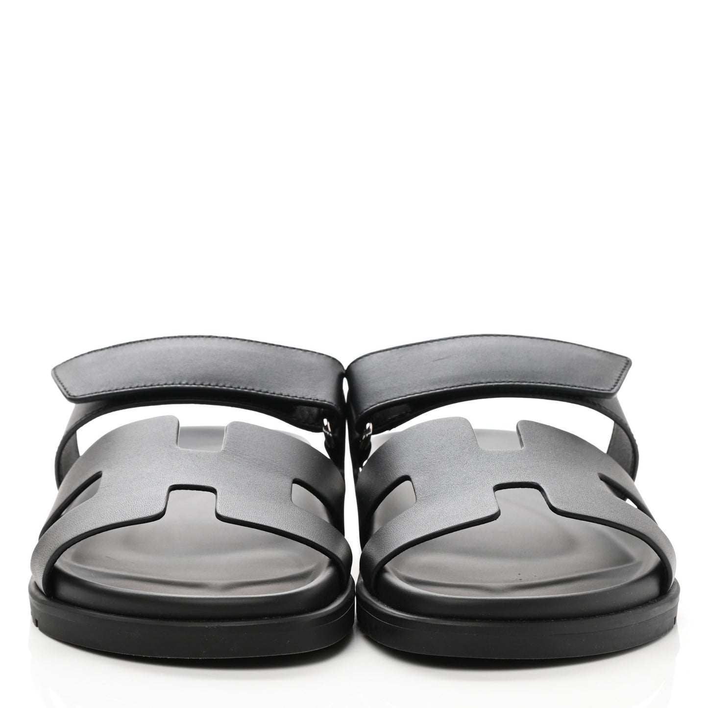 Calfskin Womens Chypre Sandals 38 Black