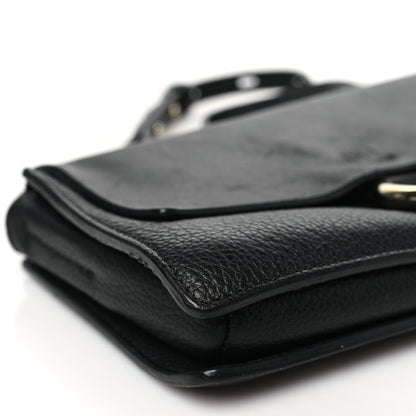 Chloe Goatskin Small Faye Shoulder Bag Black 9 of 14