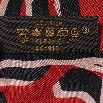 Louis Vuitton Silk Leopard Bandeau Rouge 6 of 6