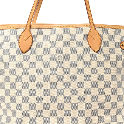 Louis Vuitton Damier Azur Neverfull MM 8 of 10