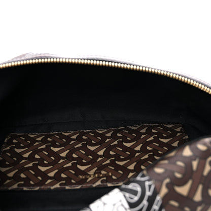 Burberry E-Canvas Monogram Stripe Medium Sonny Bum Bag Bridle Brown 5 of 10