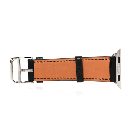 Hermes Swift 38mm Apple Watch Single Tour Band Black 3 of 6