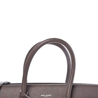 Saint Laurent Grained Calfskin Small Sac De Jour Fog 17 of 26