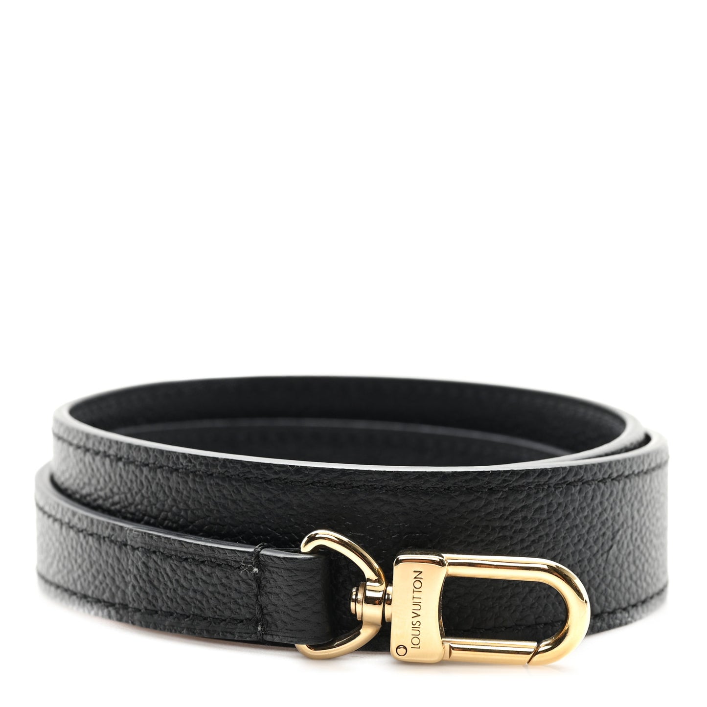 Calfskin Bagatelle Shoulder Strap Black