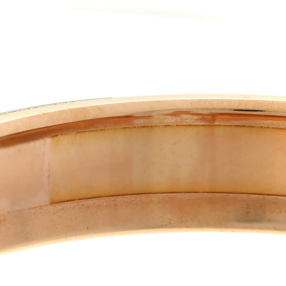 Hermes Enamel Narrow Clic Clac H Bracelet GM White 5 of 5