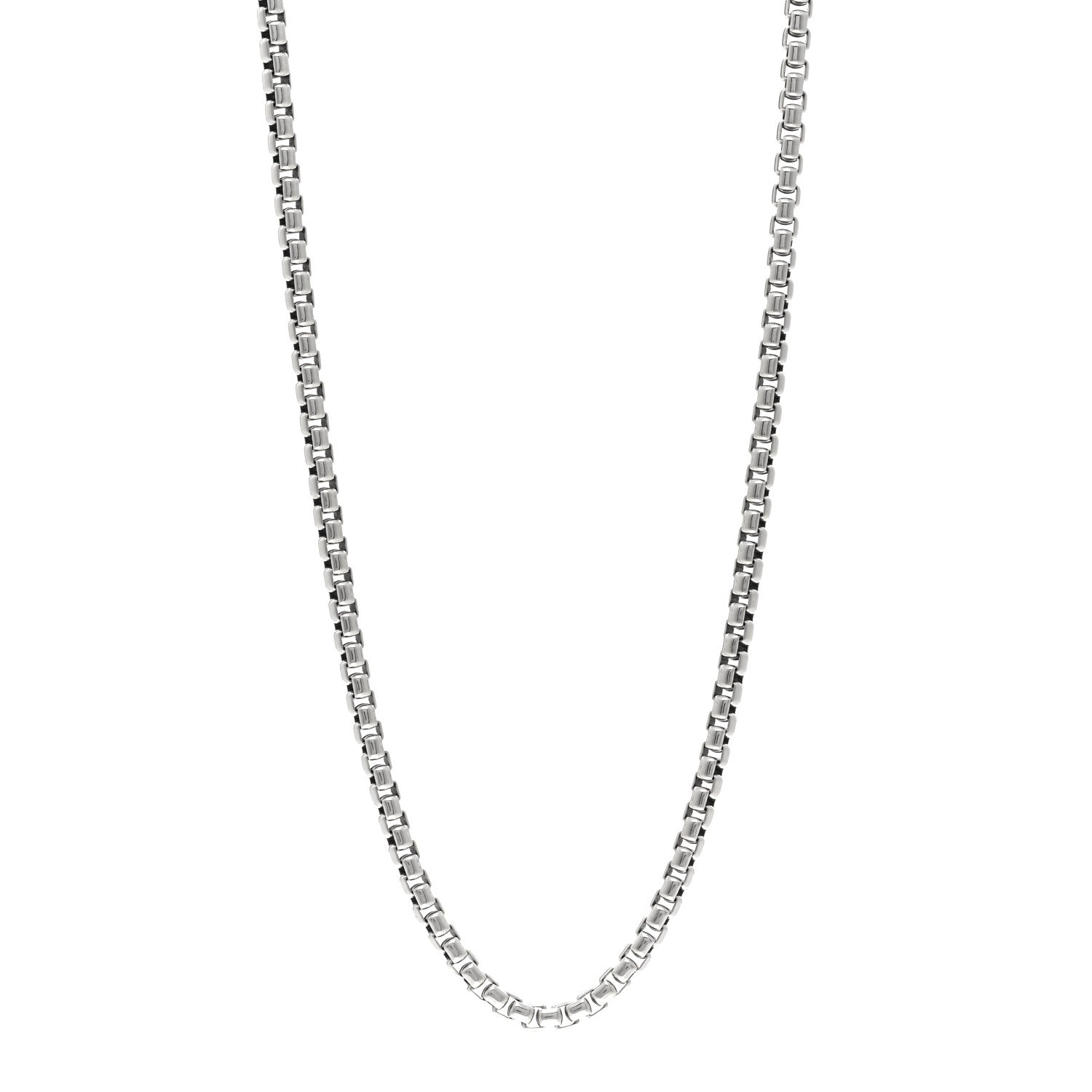 David Yurman DAVID YURMAN Sterling Silver 5.2mm Box Chain Necklace 1 of 4