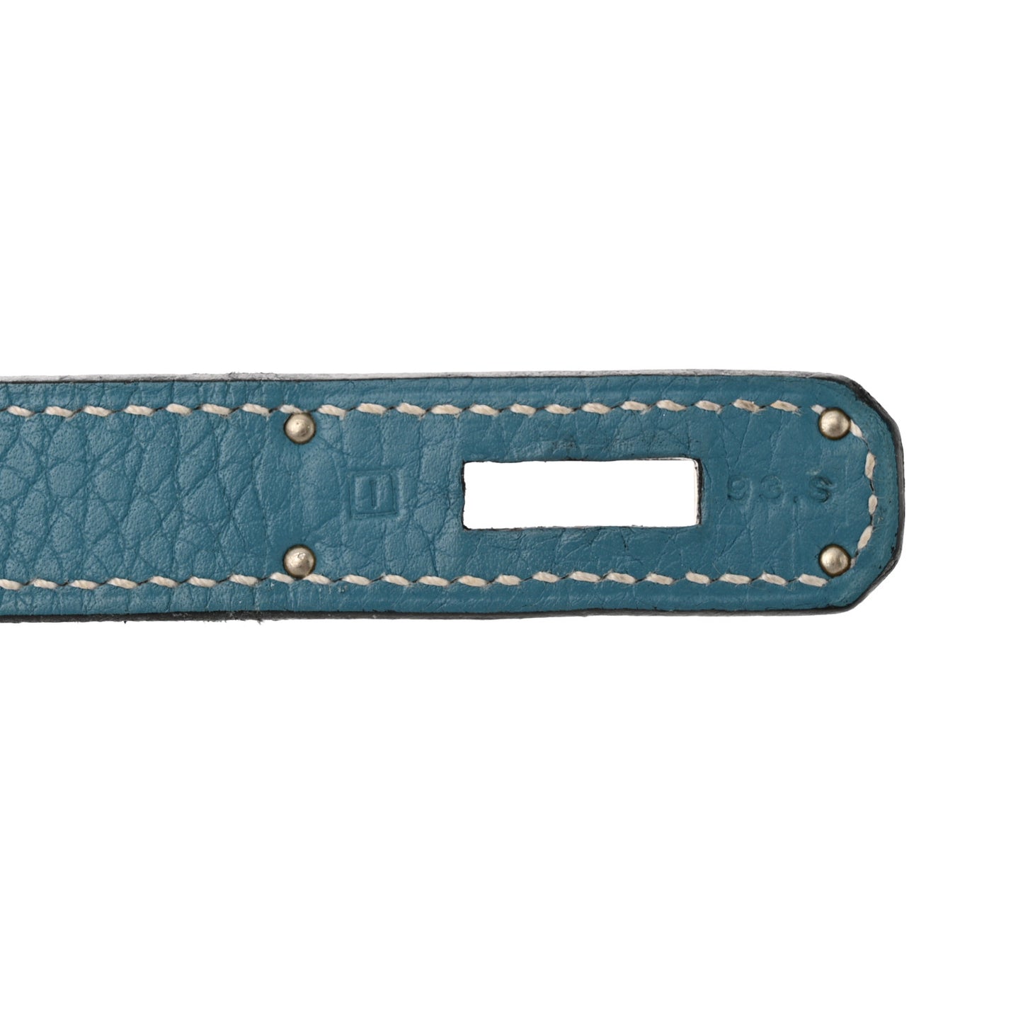 Taurillon Clemence BIRKIN 35 Blue Jean