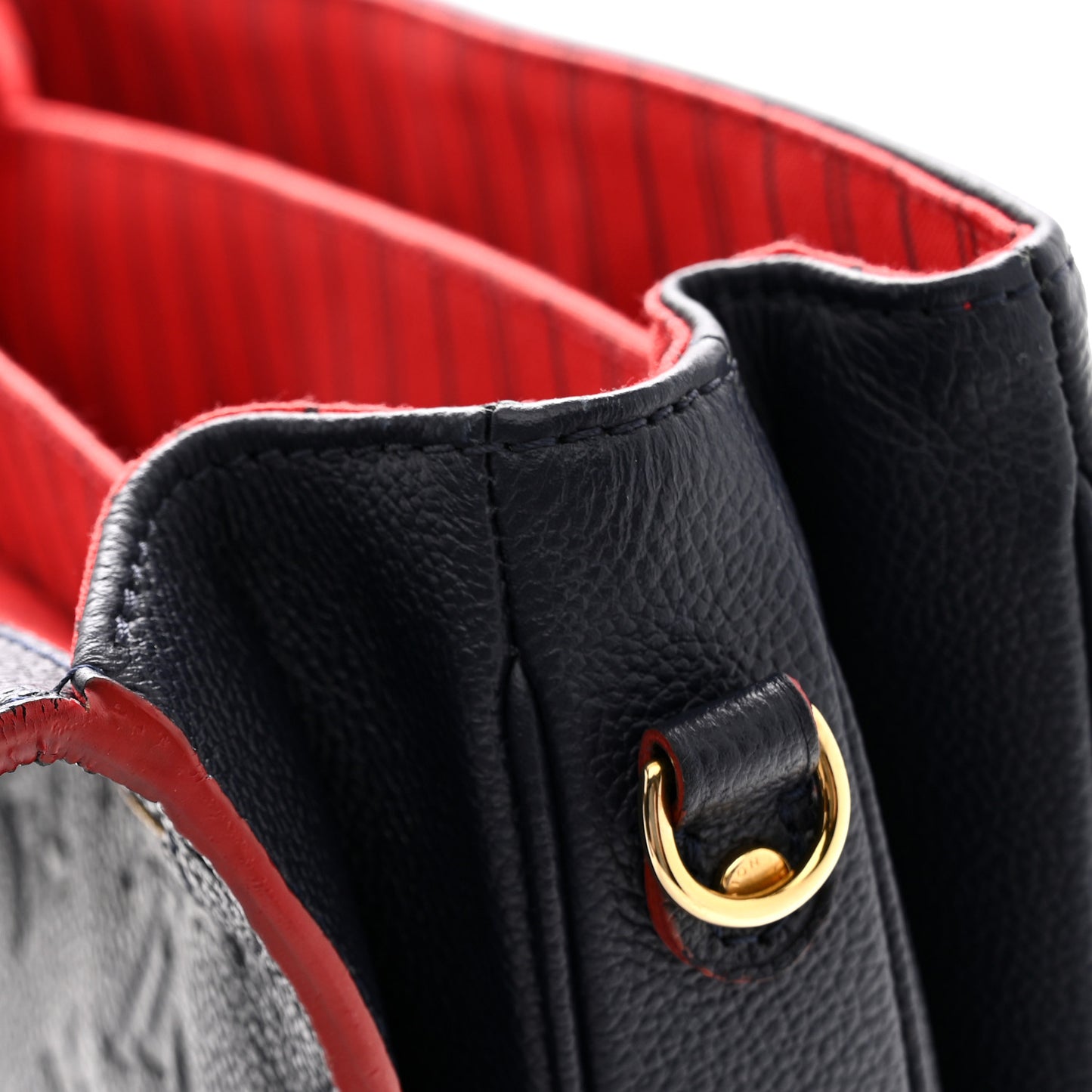 Empreinte Pochette Metis Marine Rouge