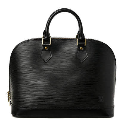 Louis Vuitton Epi Alma PM Black 1 of 8