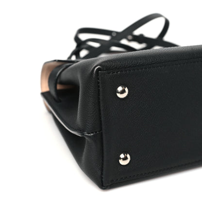 Louis Vuitton Calfskin Lockme Ever BB Black 8 of 9