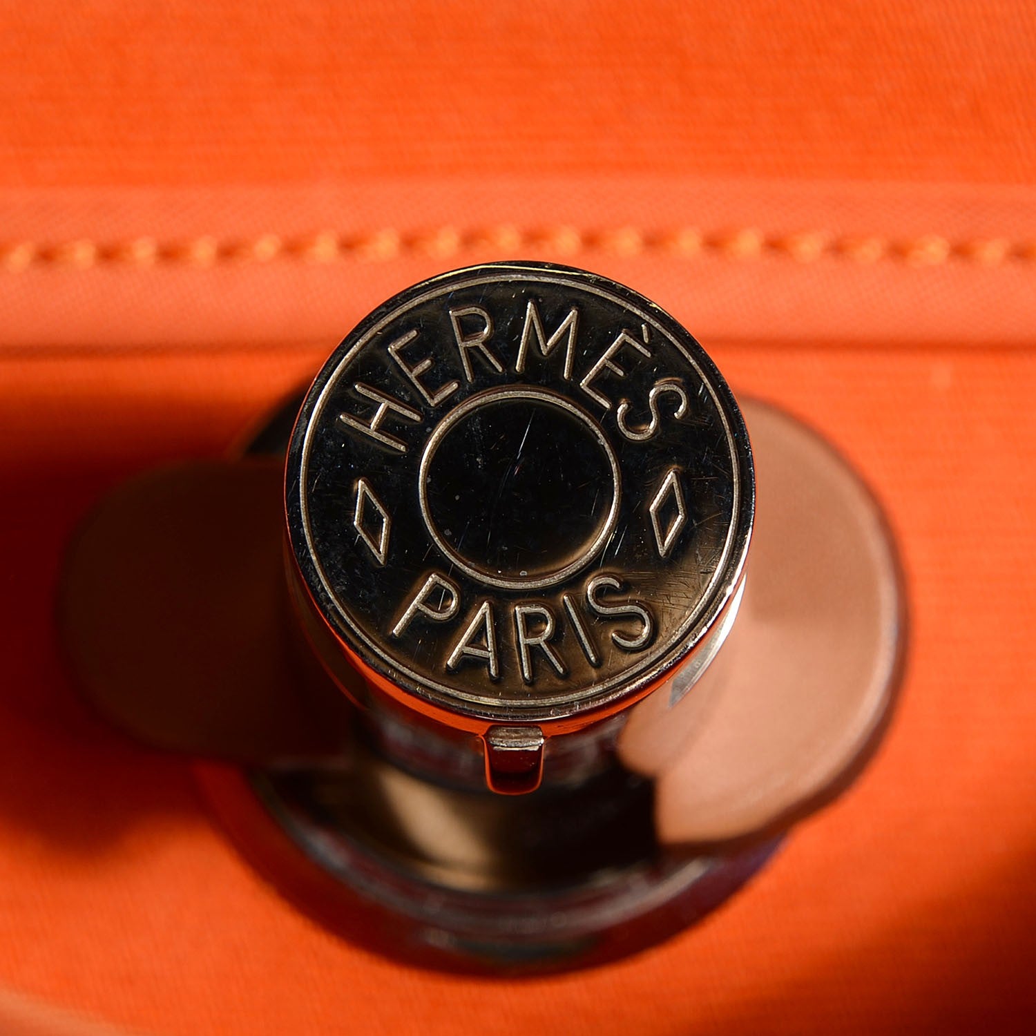 Hermes Toile Herbag Zip 31 PM Orange 11 of 15
