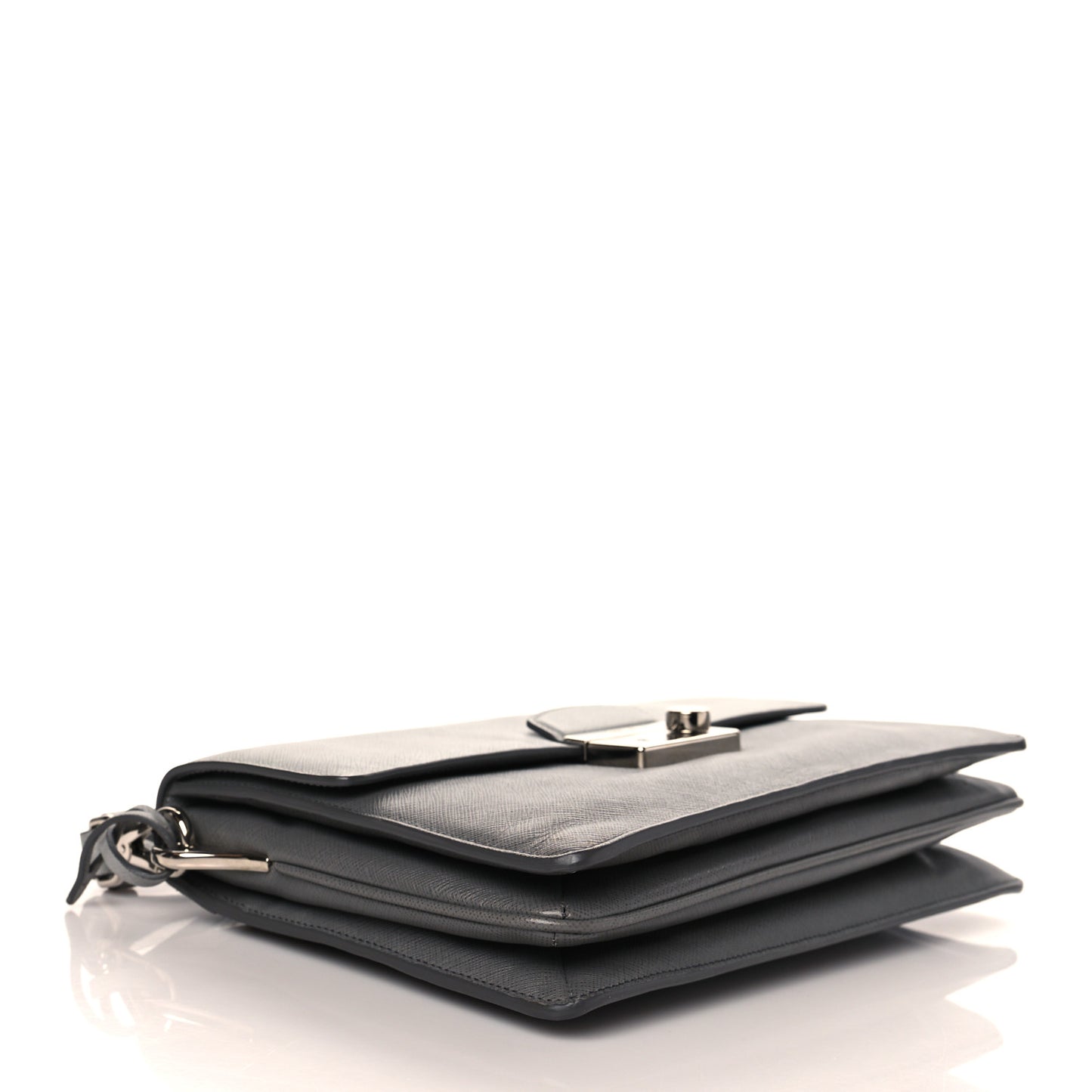 Saffiano Soft Sound Shoulder Bag Marmo Nube