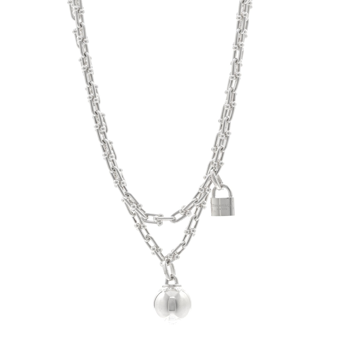 Sterling Silver HardWear Wrap Necklace