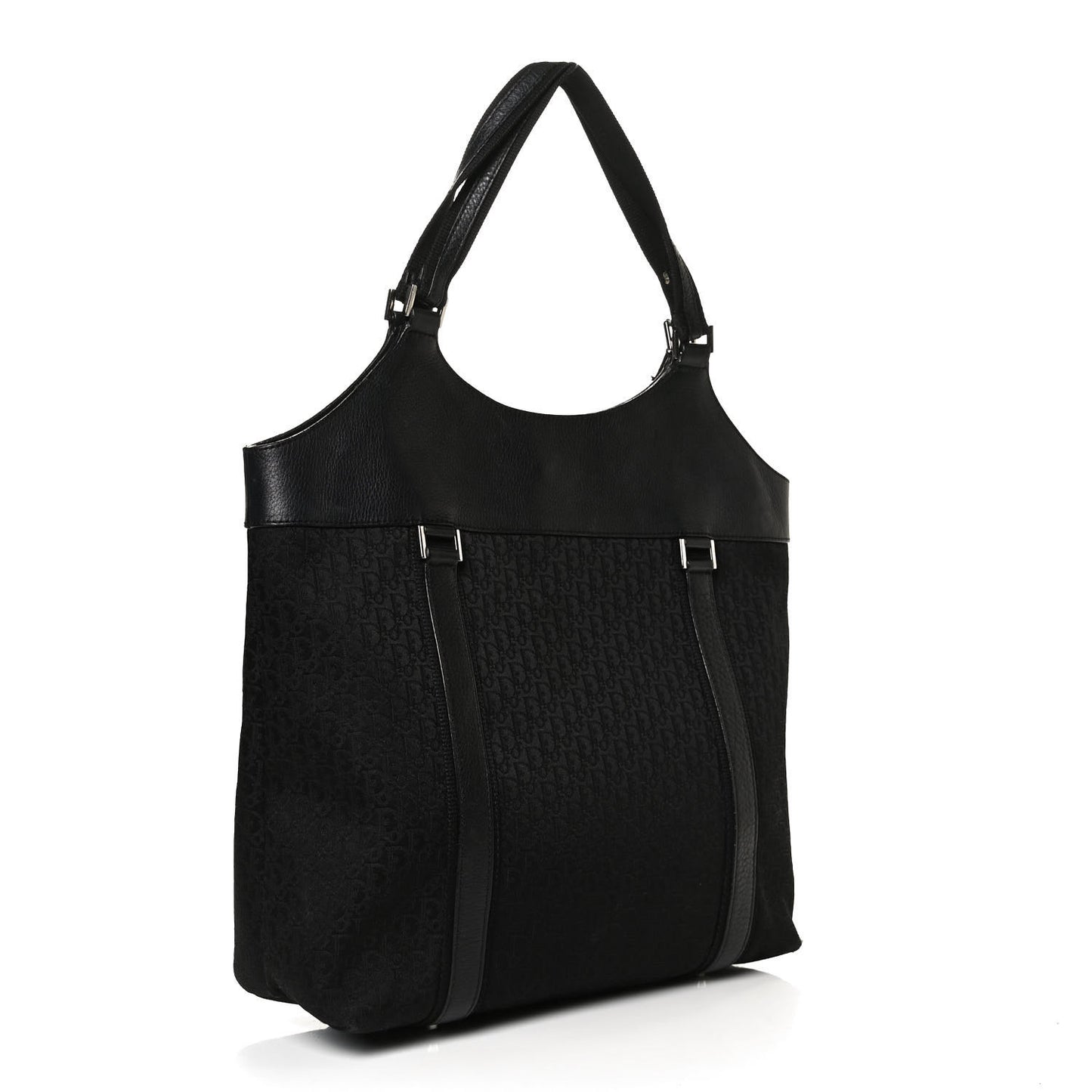 Monogram Vintage Flowers Dome Bag Black