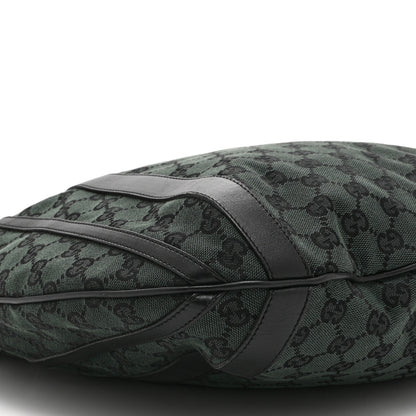 Gucci Monogram Medium Abbey Convertible Tote Dark Green 10 of 11