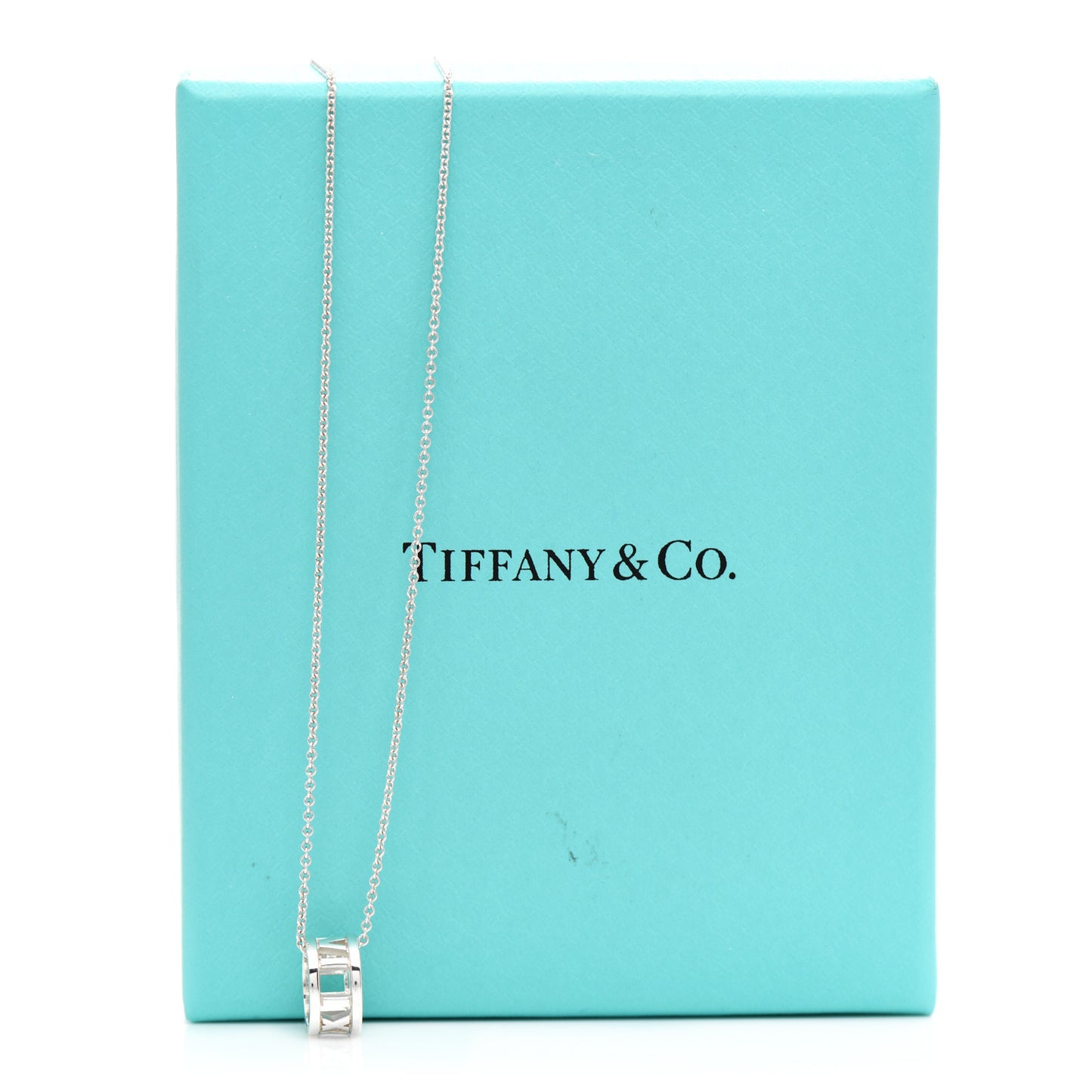 Sterling Silver Atlas Open Pendant Necklace