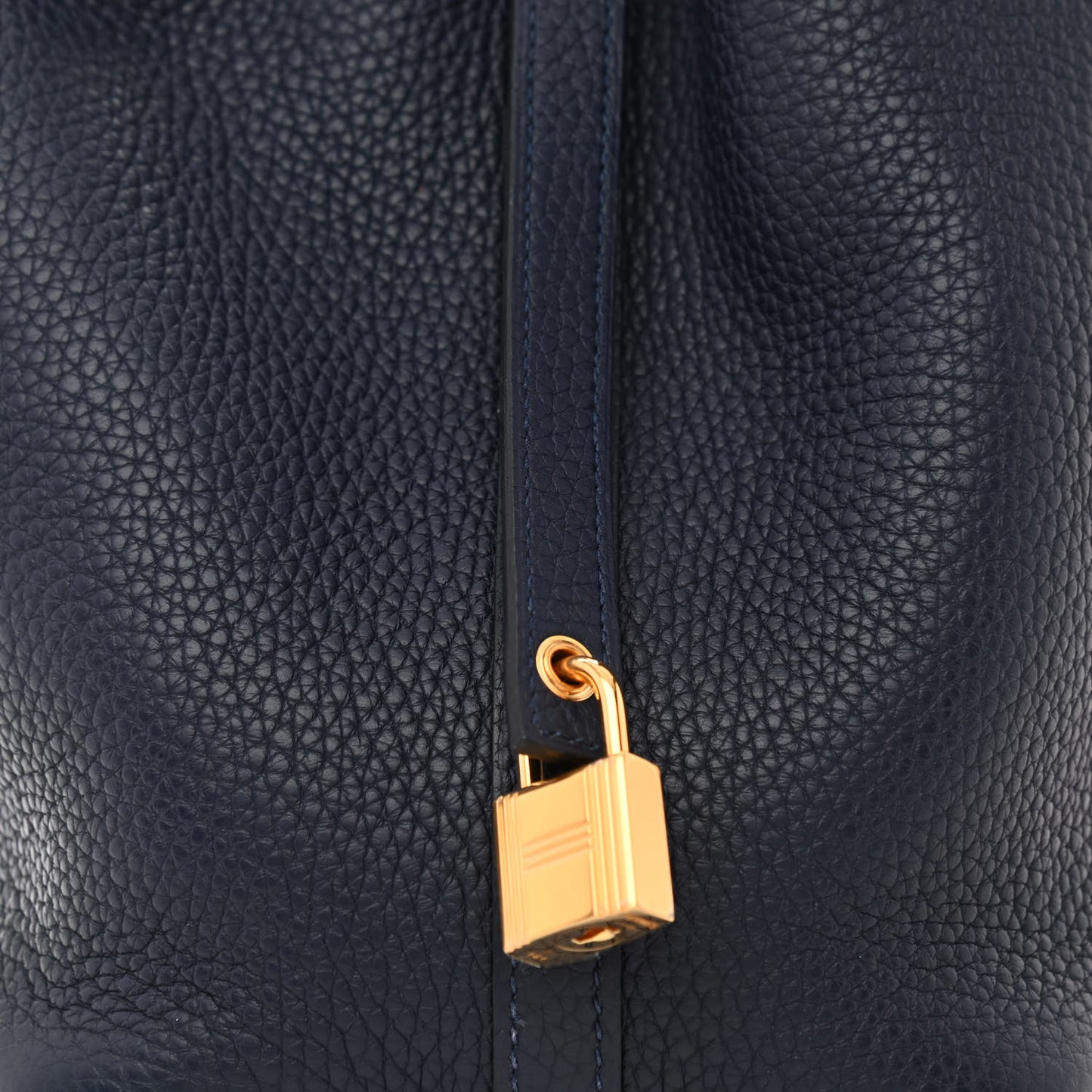 Taurillon Clemence Picotin Lock 18 PM Bleu Nuit