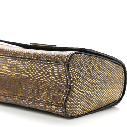 Louis Vuitton Lizard Twist Shoulder Bag Mini Gold 9 of 10
